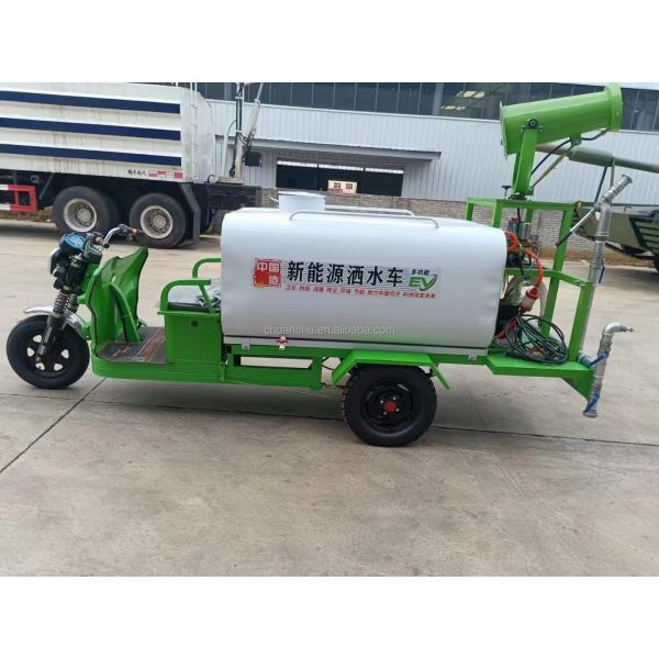 Pure Electric Energy Type Multi Function Dust Suppression Spraying Vehicle Green Belt Lawn Three Wheel Sprinkler
