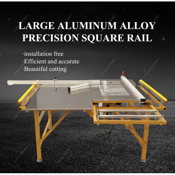 60mm Max. Cutting Height PDMJ16 Mini Automatic Fold Push Panel Table Saw for Panel