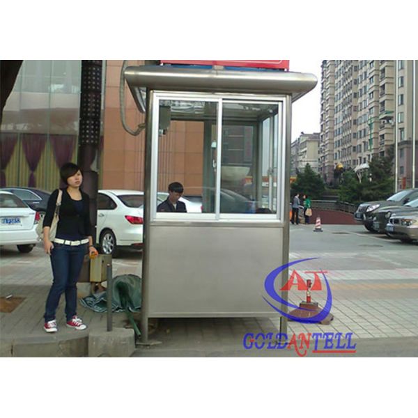Durable Prefab Security Sentry Box Steel Structure sandwich panel door