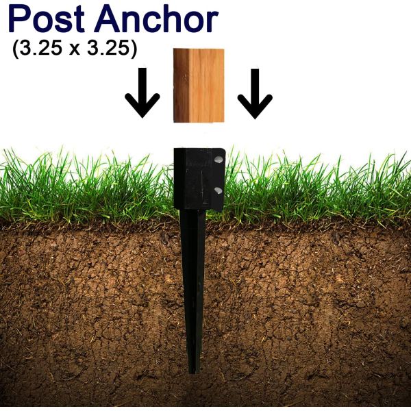 4x4 Post Base Brackets Ideal for Mailbox Deck and Gazebo Posts Customizable Appearance