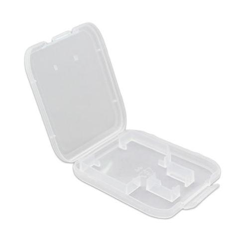 SD Memory Card Plastic Packaging Box 48 X 39 X 7.5mm 6.5g With Polypropylene Material
