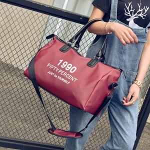 Quality Printed handbags, luggage bags, large-capacity men's and women's travel bags, fashion sports fitness bags for sale