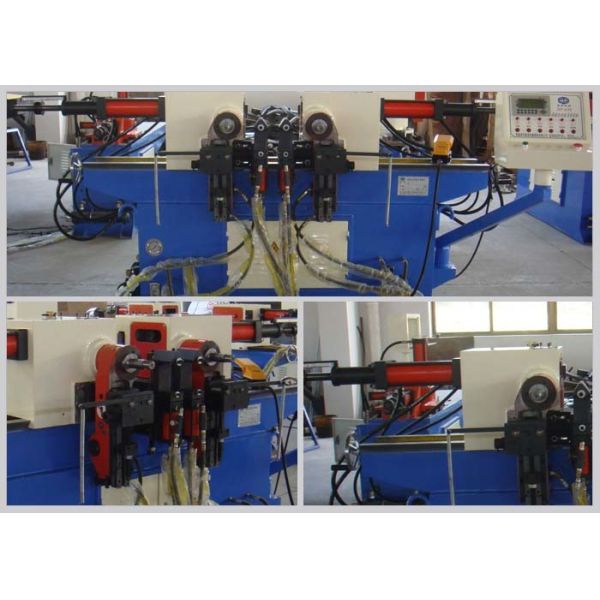 Fully Automatic Cnc Tube Bending Machine Clamping Feeding Low Power Construction