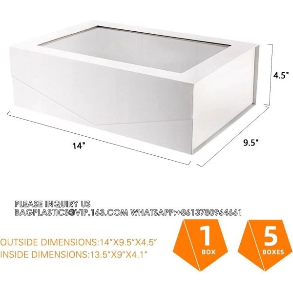 Boxes For Presents Contains Ribbons, Cards, Groomsmen Proposal Boxes, Gift Boxes With Magnetic Lids