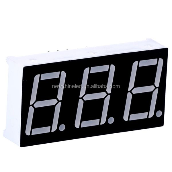 0.4 Inch 3 digit LED Seven Segment Display