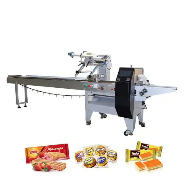 Package Height 5-35 Mm Flow Wrapping Machine For Small And Products