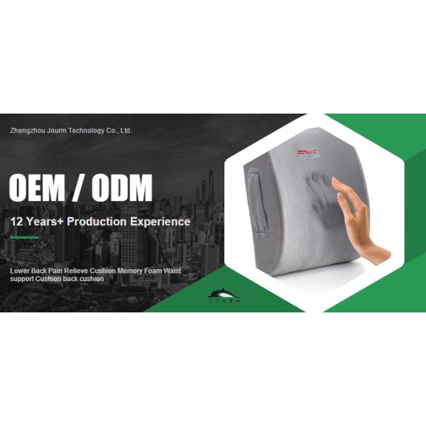 Customized Memory Foam Back Cushion for Relieving Lower Back Pain Hotel Custom Design