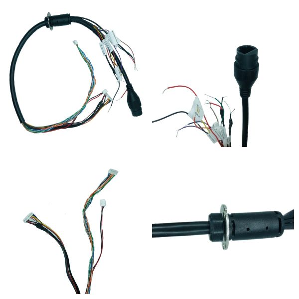 RJ45F Snap on Type Rubber Core Connector IP Camera Cable Weatherproof for Indoor/Outdoor 003