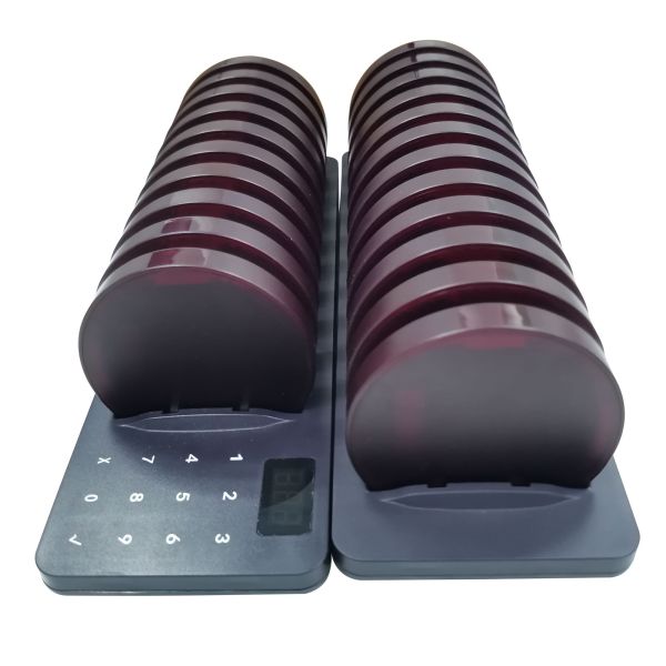Rechargeable Vibrating Waterproof call waiter system restaurant wireless call restaurant office call system vibrating pagers
