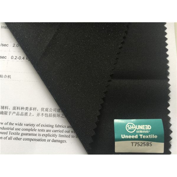 Double Dot Pa Coating Twill Weave Lining And Interlining Cloth Eco - Friendly
