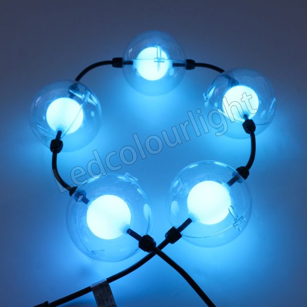 Pixel Controlled Dynamic DMX512 D100mm LED Pixel 3D Ball String Light