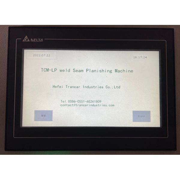 Longitudinal Welding Seam PLC CE Automatic Grinding And Polishing Machine