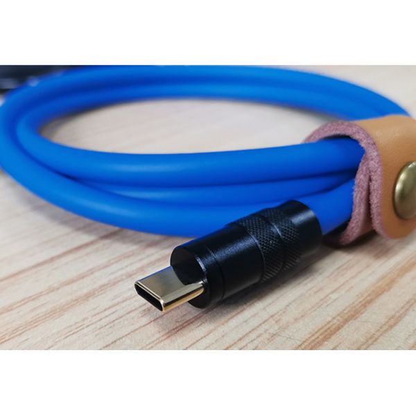 0.236 Inch Outer Diameter USB 3.1 Type C Charge Cable PD 100W Charging for Cell Phones Laptops Tablets