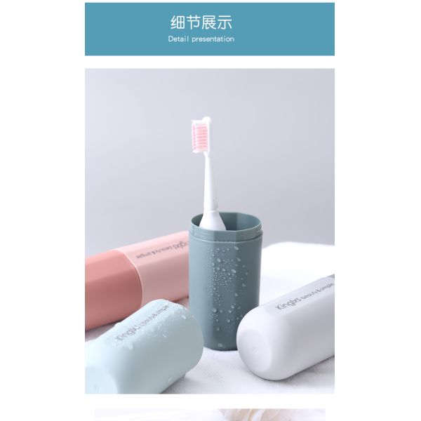 portable Travel Couples Toothbrush Toothpaste Box case