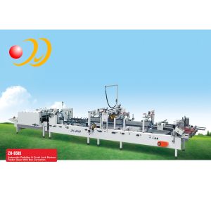 Correction Function Prefolder Paper Box Making Machine Crash Lock Bootom