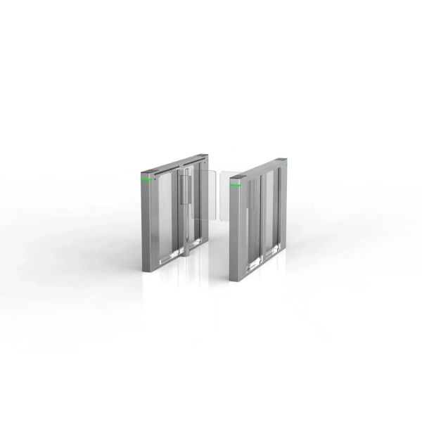 Android System Face Recognition Speed Gate Turnstile Aluminum Material Plus RFID Qr Code Reader