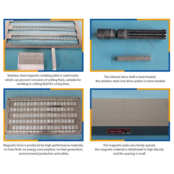 Oem Tiltable Permanent Magnetic Chuck For Engraving Machine