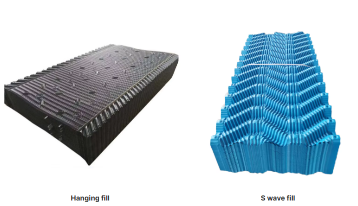 Custom Counterflow Fill Pack Crossflow Cooling Tower Filler Packing Customized Thickness