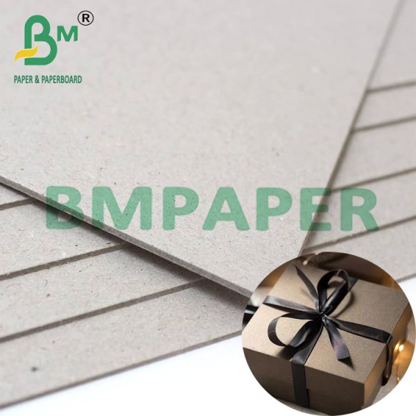 Thickness Uncoated Cardboard Grey Board Paper Sheets For Gift Boxes