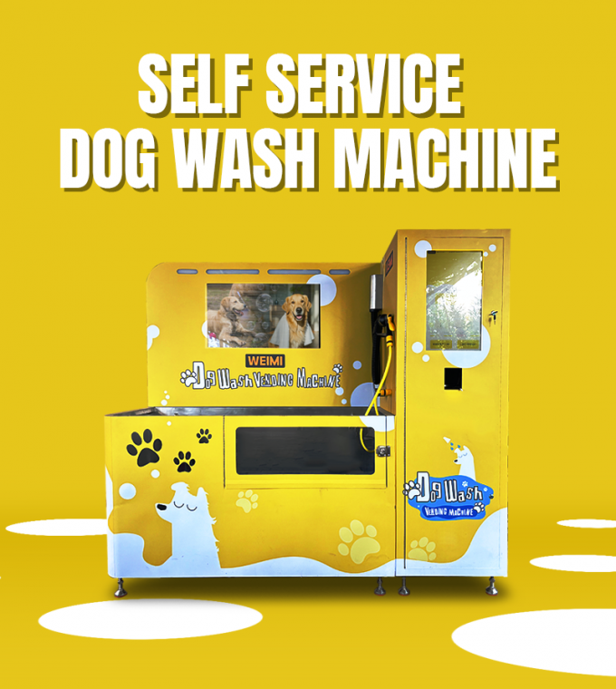 Outdoor Self Service Dog Wash Machine Can be Placed in Park, Community, Gas Station