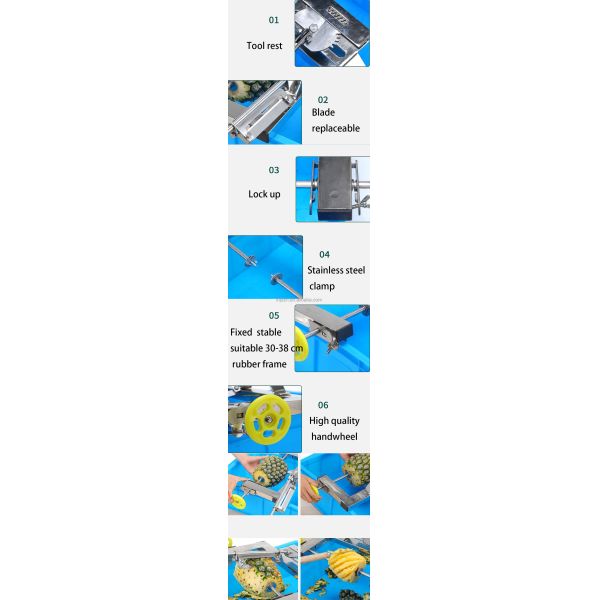 Fruit Peeling Machine Manual Pineapple Peeler Machine