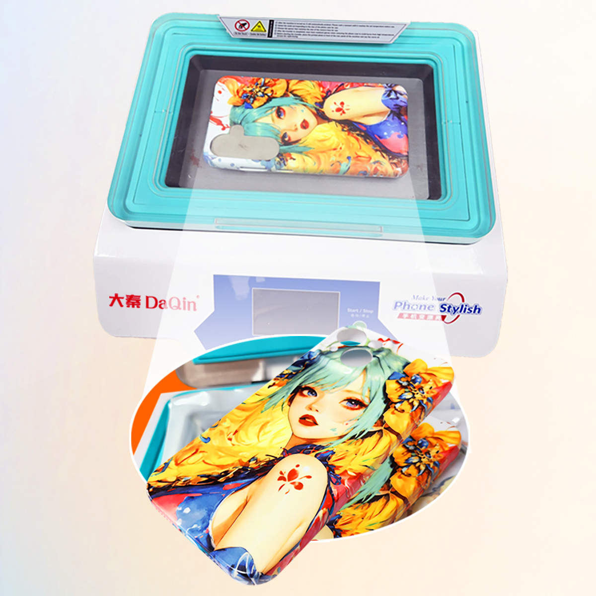 3D Sublimation Heat Transfer Printing Machine, Easy to Process Complex Irregular 3D Objects