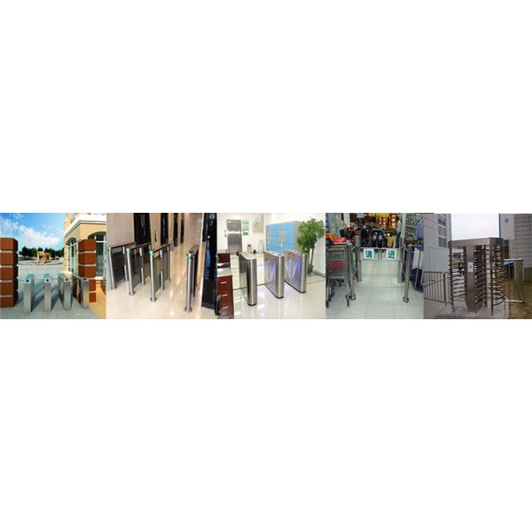 Full Height Turnstile 550-600mm Passage Width 30-40 Persons/Min
