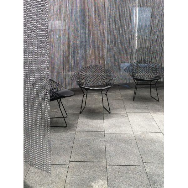 High Strength Architectural Metal Mesh Curtain Lightweight Chain Link For Fireproof Decorative
