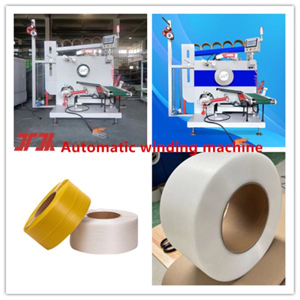 Packaging Machinery PP PET Automatic Winding Machine Servo Winding Machine 5-19mm Width