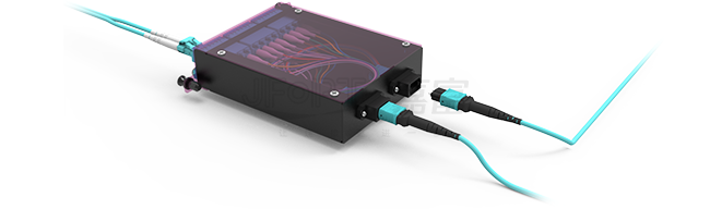 10 Gigabits MPO patch cord Fast Connection for optical signal connection in computer room