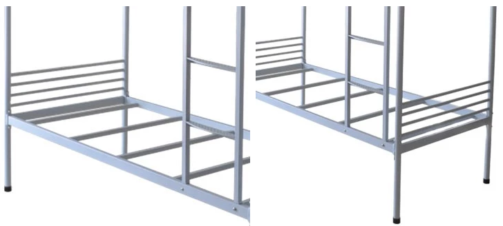 Muchn Double Decker Heavy Duty Metal Bunk Bed Frame