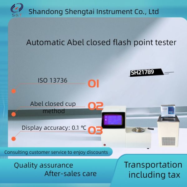 ISO13736 Petroleum Testing Instruments Automatic Abel Closed Cup Flash Point Tester