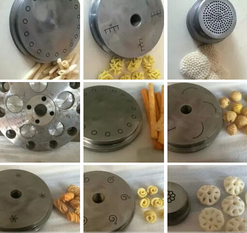Rice Wheat Extrusion Snacks Making Machine Extruder Fully Automatic High Performance