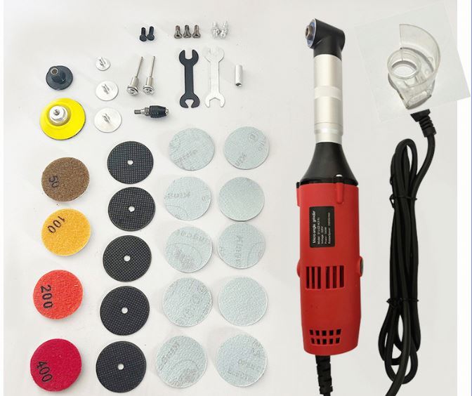 Mini Micro Variable Speed Angle Grinder Electric Multi-function Marble Tile