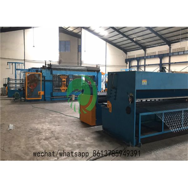 Heavy Duty Hexagonal Gabion Box Machine , Steel Welding Wire Cage Making Machine