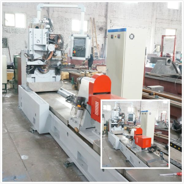 Ball Screw Wrapped Wedge Wire Mesh Making Machine With Lock Expanding Ring