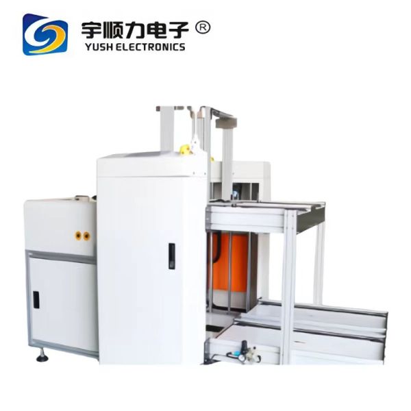 YS-500C Rail Width Adjustable Compatibility100% Safe Material SMT Unloading Machine for SMT Production Line