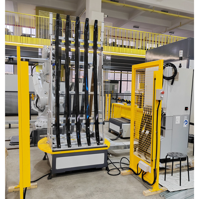 High Precision Robot Polishing Machine Force Control Metal Grinding Buffing System Cell
