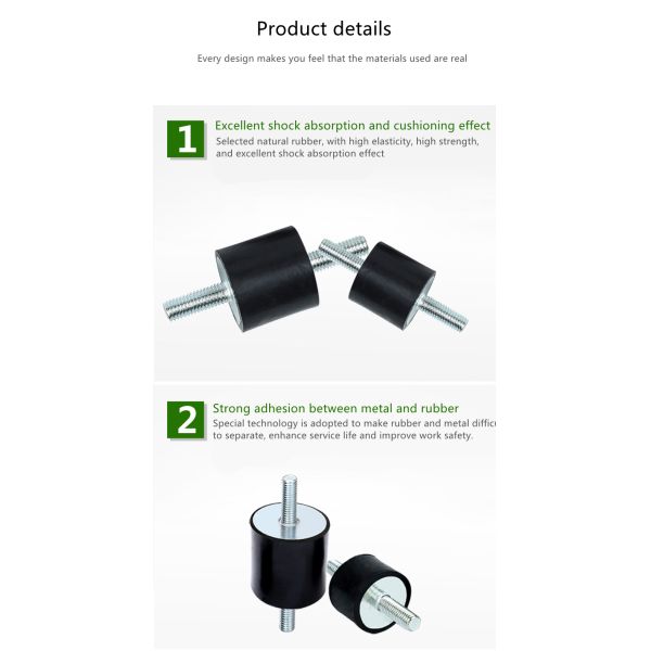 VV Rubber Shock Absorber Column Shock Absorber Screw