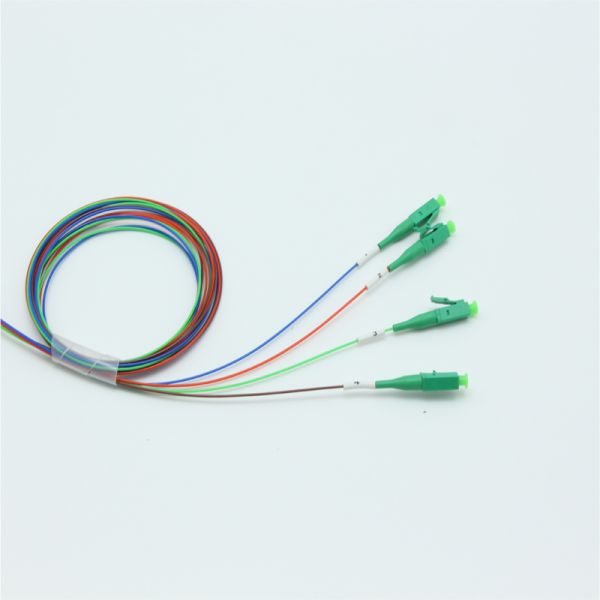 Blokless Fiber Optic Splitter 1×4 Planar Lightwave Circuit Splitter For FTTx Projects