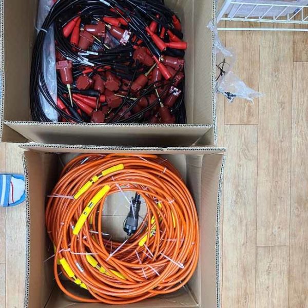 24 Channel Geophone Spreader Cable Passive Seismic Survey Cable
