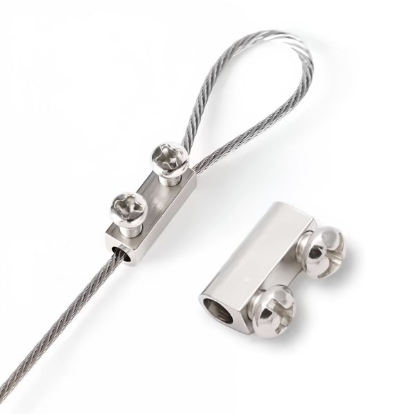 1.2mm Flexible Wire Rope Loop Customized Steel Cable With Loops Corrosion Resistance