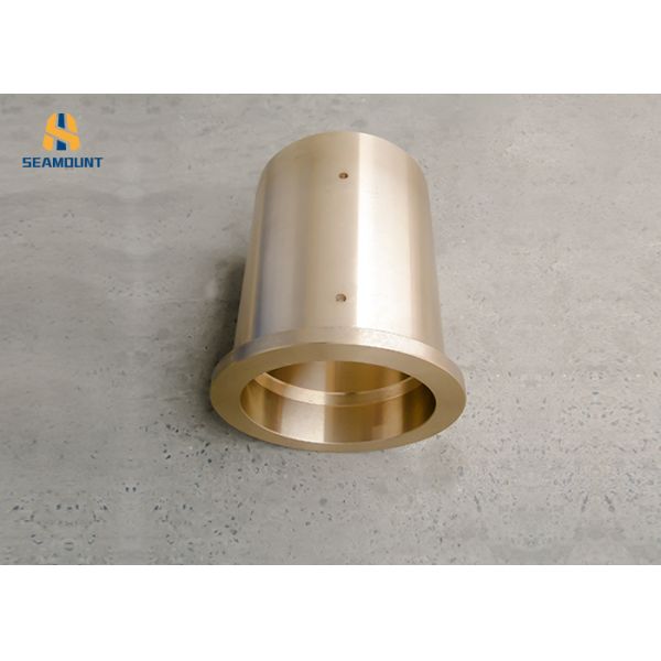 High Density Bronze Thread Sleeve Bushings Alloy Casing Stable Performance
