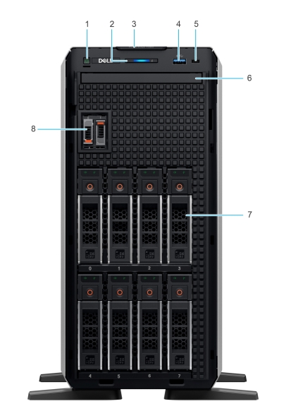 SATA HDD Rack Mountable Dell Poweredge Server T360 Tower