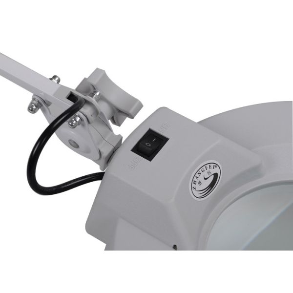 5 Inch Swing Arm Magnifying Lamp Energy Saving SMD Magnifying LED Work Light