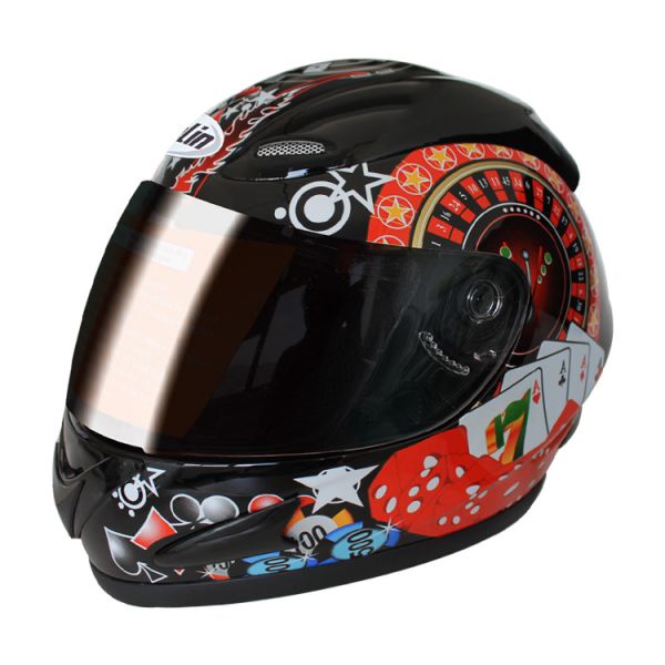 Customized DOT ECE Approved Electric Bicycle MTB Full Face Unique Motorcycle Helmet