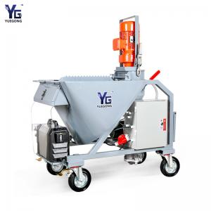 Quality 220V Gypsum Plaster Spray Machine Automatic Mortar Plastering Machine 35L/Min Flow for sale