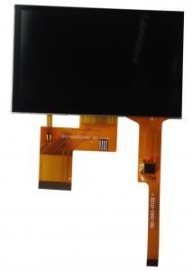 Quality RoHS 4.3inch TFT LCD Touch Screen , 480xRGBx272 TFT Capacitive Touchscreen for sale