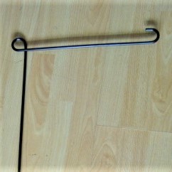 Black Glossy Advertising Poster Frame Stand For Yard