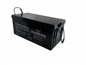 China Solar System High Amp Hour Deep Cycle Battery / Deep Discharge Battery 12v on sale